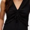 Cropped Fit V-Neck Top