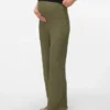 Flared Fit High Rise Trousers