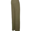 Flared Fit High Rise Trousers