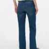 Flared Fit Mid Waist Boot-Cut Jeans