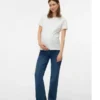 Flared Fit Mid Waist Boot-Cut Jeans