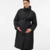 High Stand-Up Collar Quilted Jacket