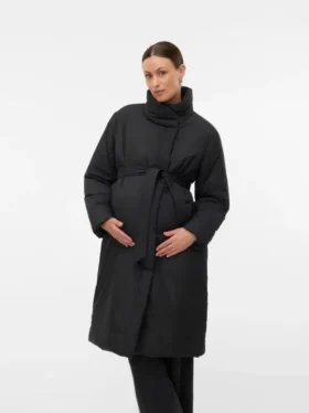 High Stand-Up Collar Quilted Jacket