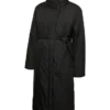High Stand-Up Collar Quilted Jacket