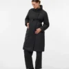 High Stand-Up Collar Quilted Jacket