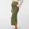 High Waist Long Skirt