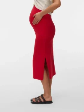 High Waist Long Skirt