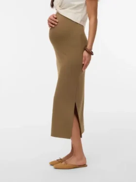 High Waist Long Skirt