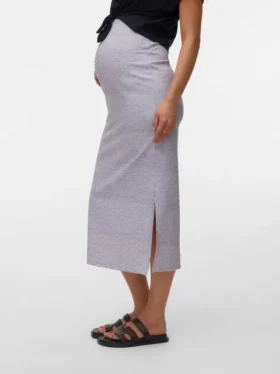 High Waist Long Skirt