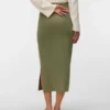High Waist Long Skirt