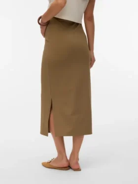 High Waist Long Skirt