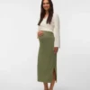 High Waist Long Skirt