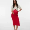 High Waist Long Skirt