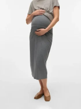 High Waist Midi Skirt