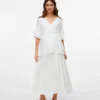 High Waist Midi Skirt
