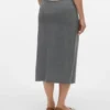 High Waist Midi Skirt