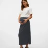 High Waist Midi Skirt