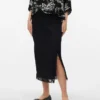 High Waist Midi Skirt