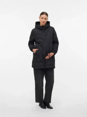 Hood Quilted Jacket