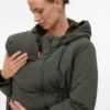 Hood with Faux Fur Lining Coat
