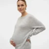 Knitted Maternity-Pullover