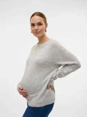 Knitted Maternity-Pullover