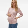 Knitted Maternity-Pullover