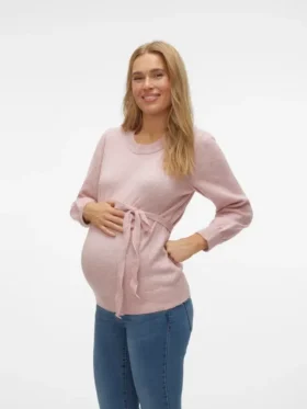 Knitted Maternity-Pullover