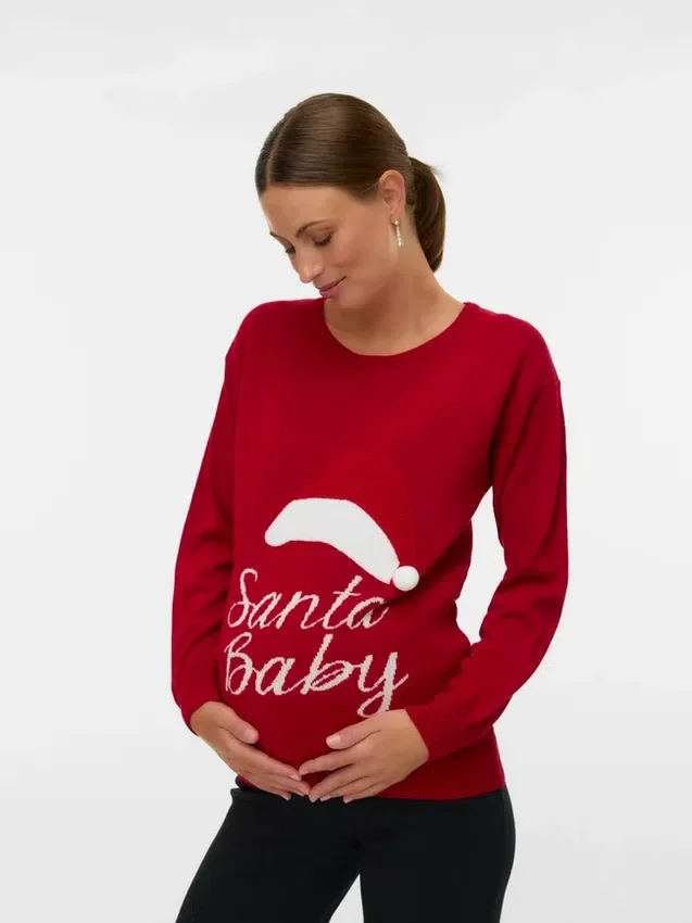 Knitted Maternity-Pullover Knitted Maternity-Pullover