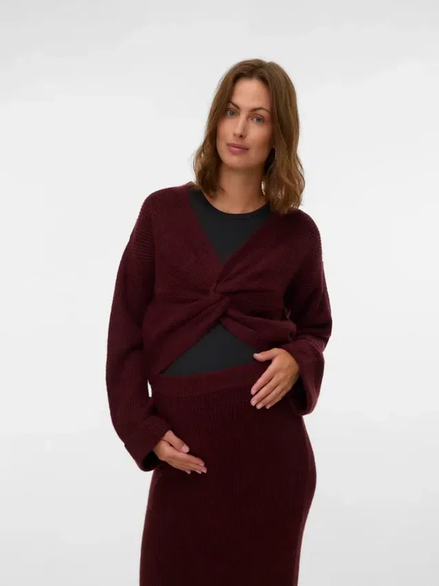 Knitted Maternity-Pullover Knitted Maternity-Pullover