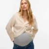 Knitted Maternity-Pullover