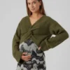 Knitted Maternity-Pullover