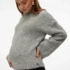 Knitted Maternity-Pullover