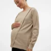 Knitted Maternity-Pullover