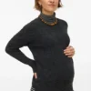 Knitted Maternity-Pullover