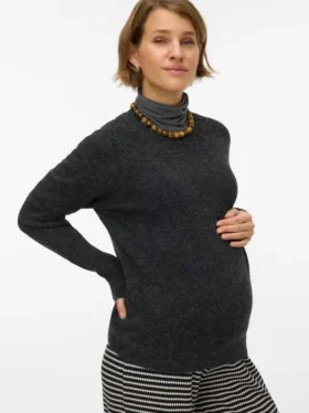 Knitted Maternity-Pullover