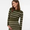 Knitted Maternity-Pullover