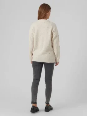 Knitted Maternity-Pullover