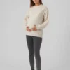 Knitted Maternity-Pullover