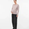 Knitted Maternity-Pullover