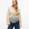 Knitted Maternity-Pullover