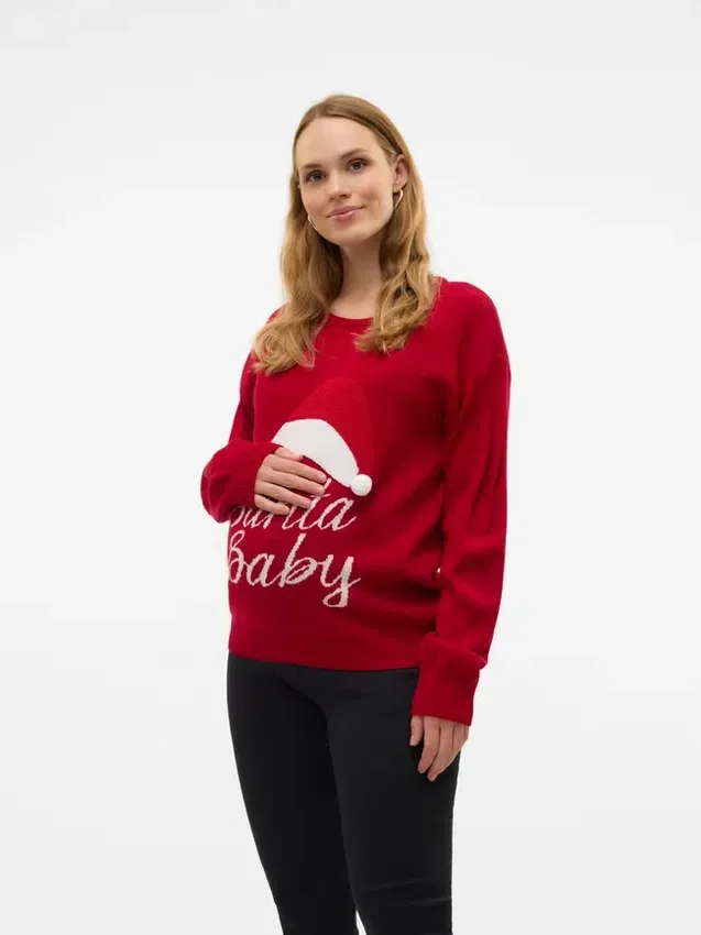 Knitted Maternity-Pullover Knitted Maternity-Pullover