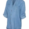 Loose Fit Shirt Collar Shirt