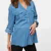 Loose Fit Shirt Collar Shirt