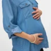 Loose Fit Shirt Collar Shirt