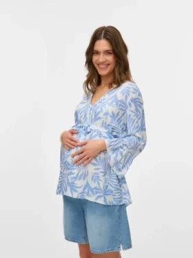 Loose Fit V-Neck Top