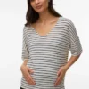 Loose Fit V-Neck Top