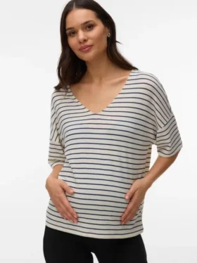 Loose Fit V-Neck Top