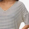 Loose Fit V-Neck Top