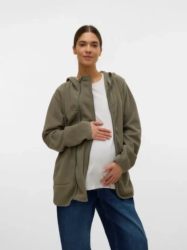 Maternity-Fleece Jacket Maternity-Fleece Jacket